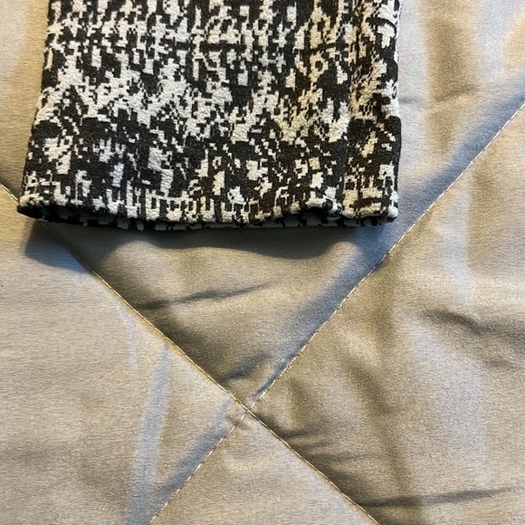 Black and gray leggings, super soft and thick, Sz S-M - Picture 6 of 8